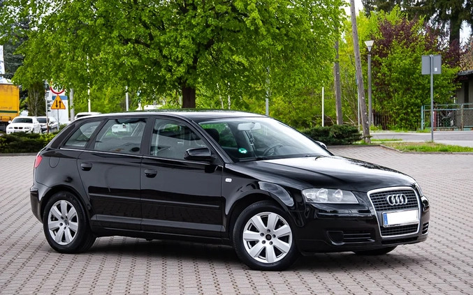 Audi A3 cena 21900 przebieg: 230000, rok produkcji 2007 z Goniądz małe 562